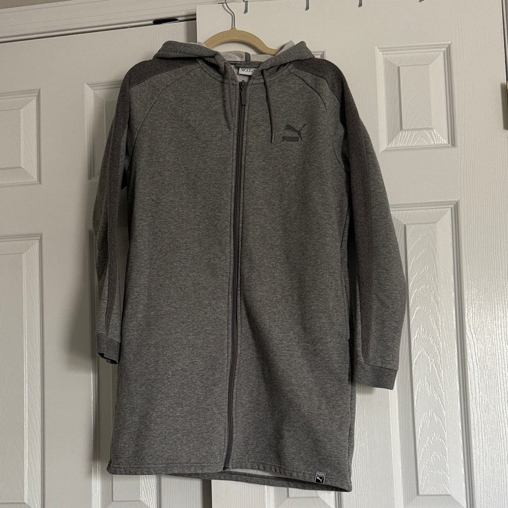 Puma Charcoal Full Zip Hoodie